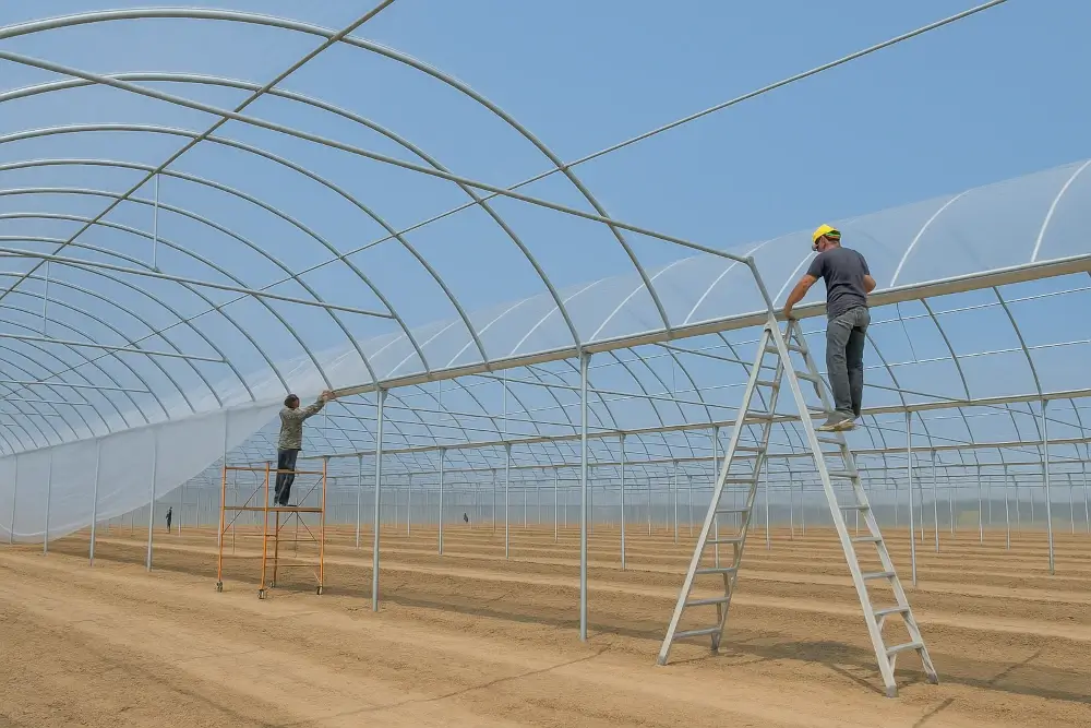 Montajes de invernadero